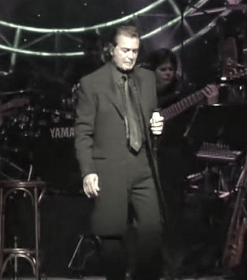 Tom Sadge as Engelbert Humperdinck tribute artist.