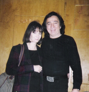 Tom Sadge and his wife/partner, Marion Sadge, were photographed in New Jersey in 2008 after a performance with Elvis impersonator Doug Church at Shannon's Country Manor in NJ.