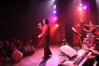 Tom Sadge at the Downtown Cabaret Theater in Bridgeport CT. He's sold out shows and had a return engagement there as a Neil Diamond tribute celebrity impersonator with tribute band.
