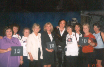 Tom with fellow Neil Diamond fans