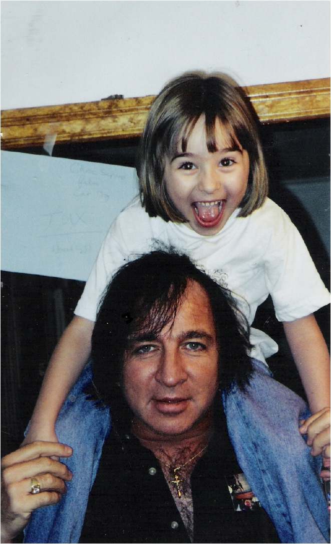 Tom Sadge as Daddy, with Therese. Photo by Tom's wife, Marion.