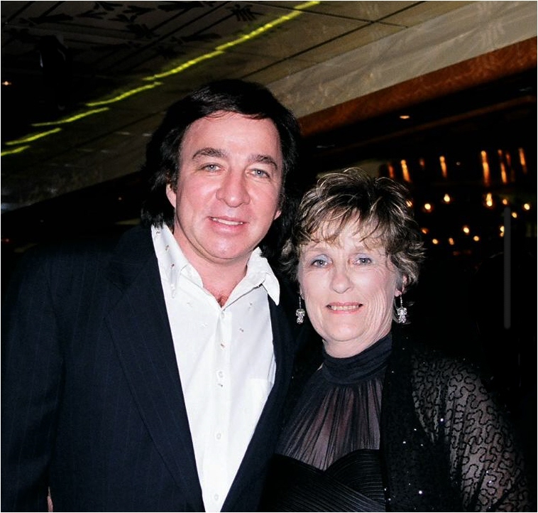 Tom Sadge and good friend and fellow Neil Diamond fan,  Carolyn 