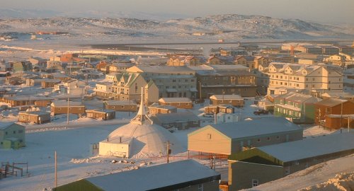This photo of Iqaluit, Nunavut was taken by John Oyston of Oyston.com. Contact John7@oyston.com for permission for reuse.
