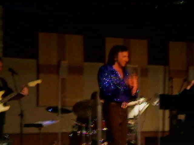 Tom Sadge performs live with band - 2008. Photo: Tom Ziber