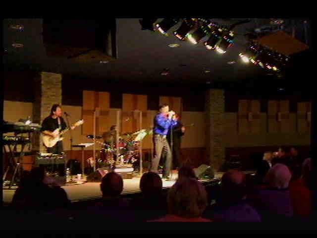Tom Sadge performs live with band - 2008. Photo: Tom Ziber