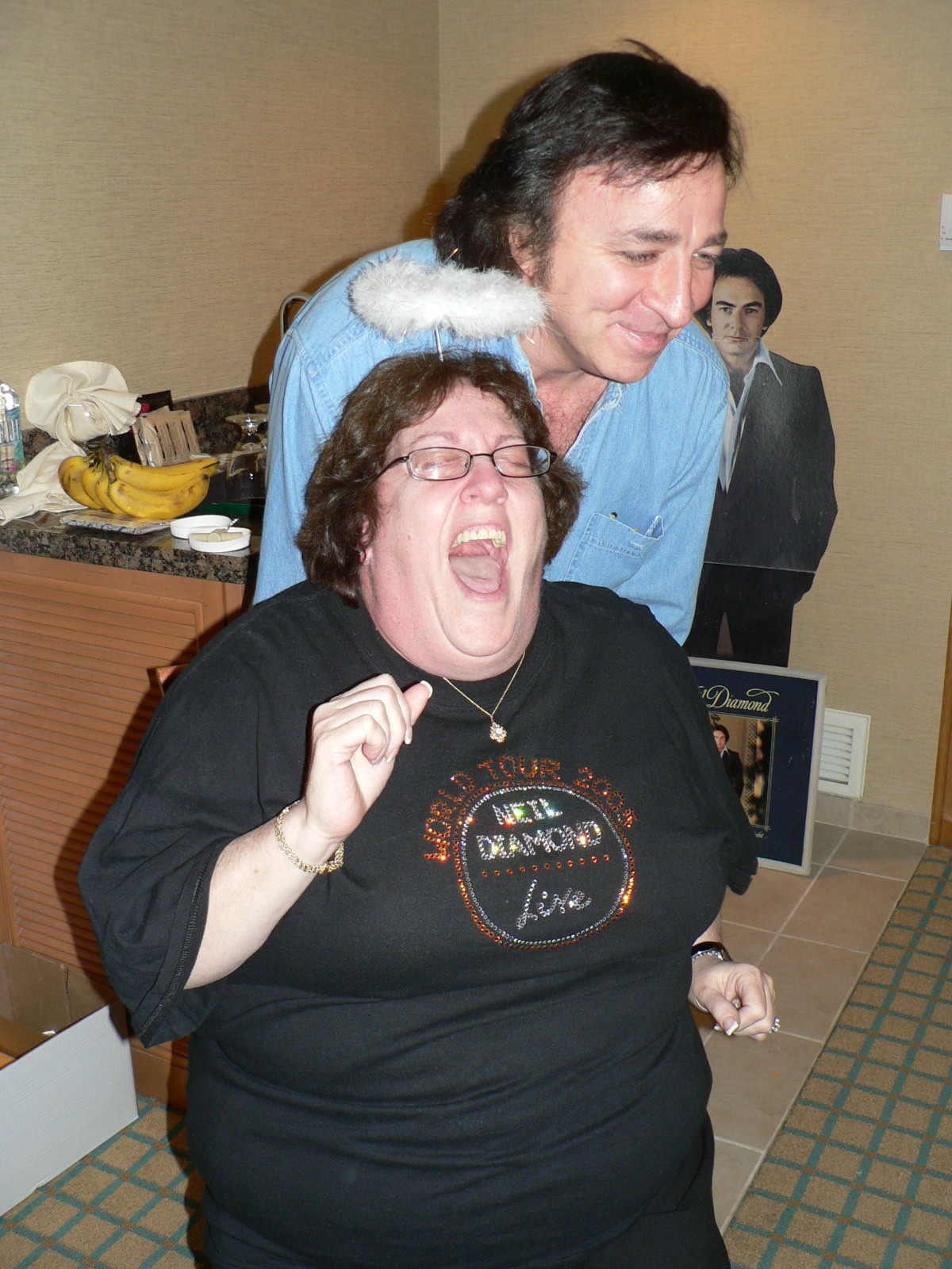 Tom and Lois - The tickle! PHOTO: Joan N.