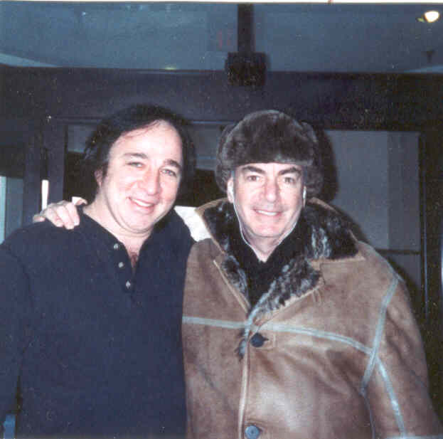 Tom with Neil Diamond, 2002
