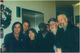 Tom Sadge and Neil Diamond's band